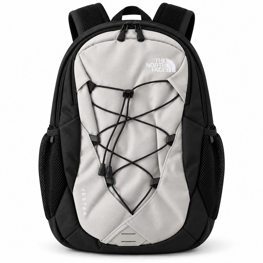 The North Face Jester Backpack Meld Grey Black NWT One Size NF0A5IW3566